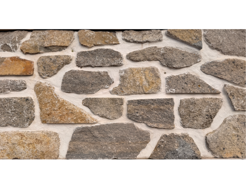 Purbeck Cream Mix stone cladding